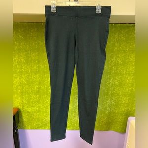 Old Navy greens and black checkered pants